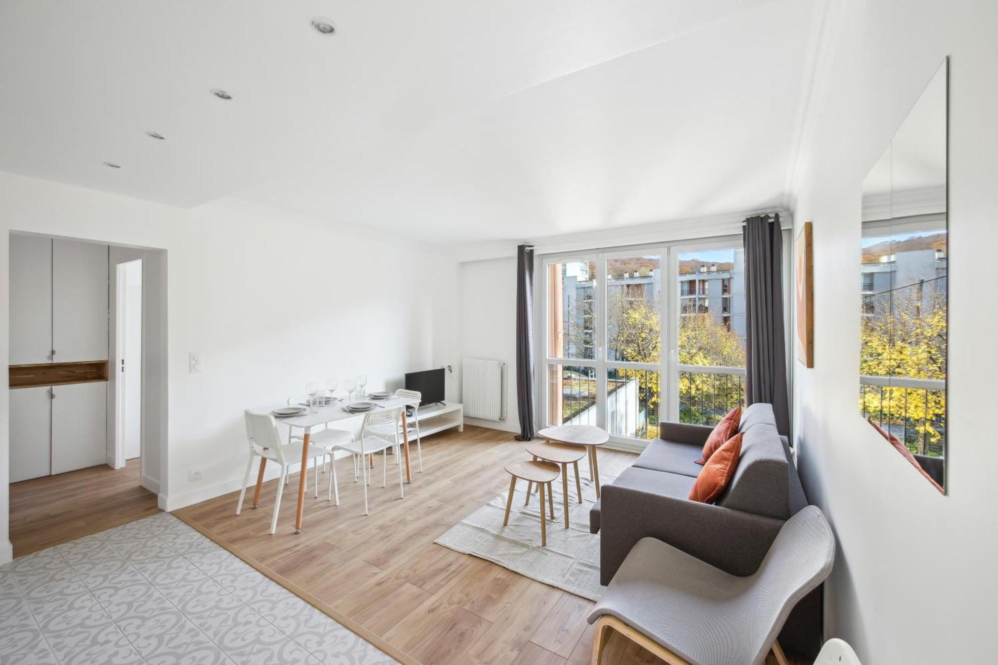 Apartmán Chic Apart With Parking Chaville Exteriér fotografie